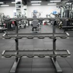 Rack de Mancuernas de Tres Pisos