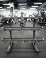 Rack de Mancuernas de Tres Pisos